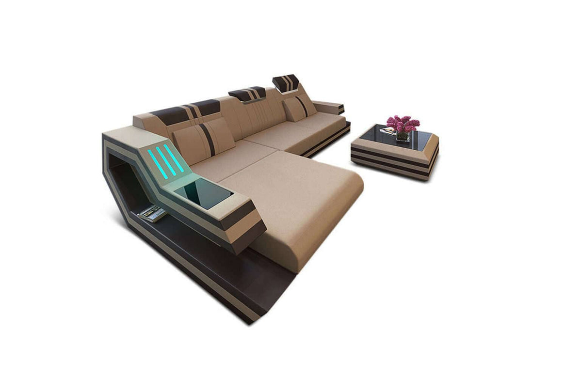 Stoff Ecksofa Ravenna L-Form