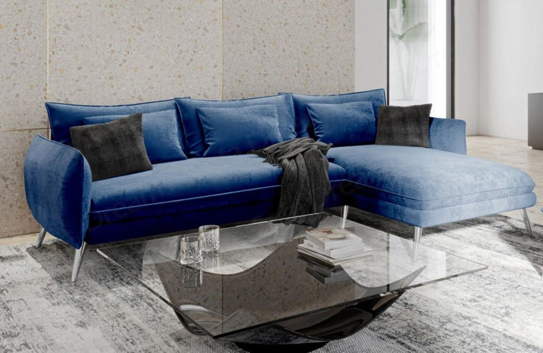 Ecksofa Fuerteventura L-Form aus Stoff