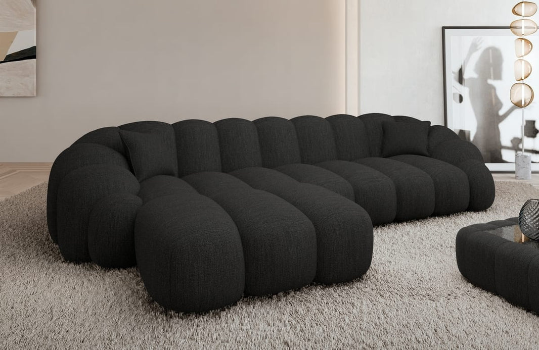 Couch Rajada L-Form in Stoff