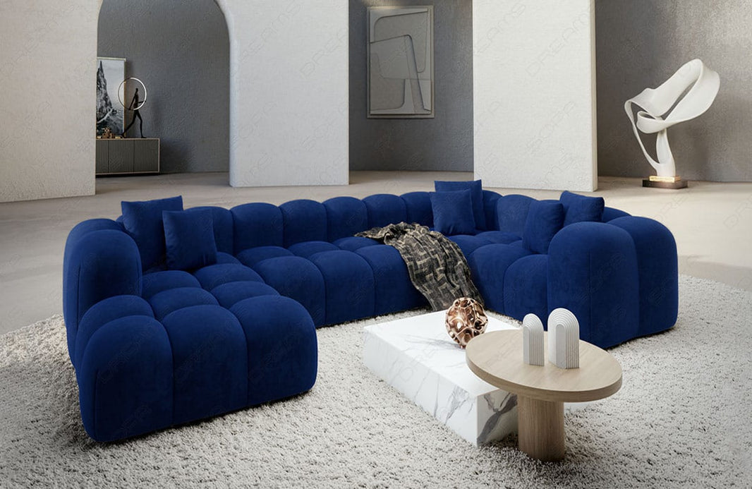 Stoff Wohnlandschaft Formentera U-Form