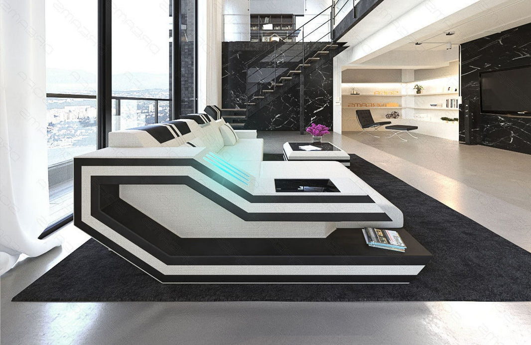 Stoff Ecksofa Ravenna L-Form