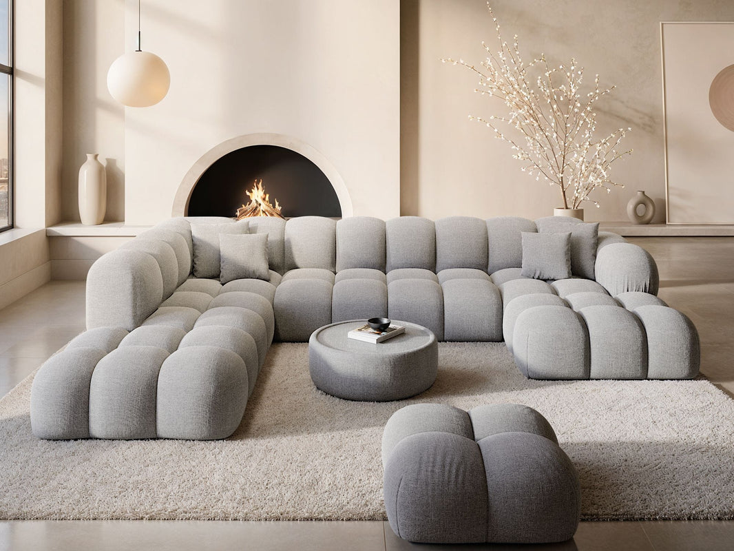 Wohnlandschaft Monteverde Lounge U-Form in Stoff