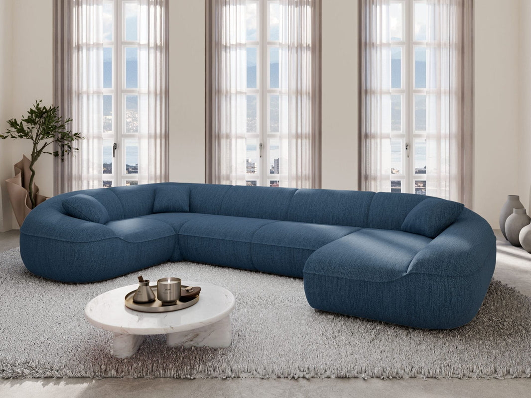 XL Stoff Wohnlandschaft Solmare U-Form