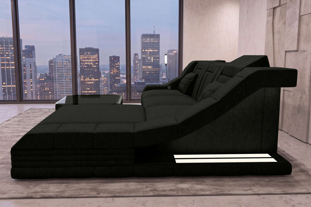 Ecksofa Turino L Form Stoffsofa