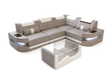 Leder-Sofas sofort lieferbar