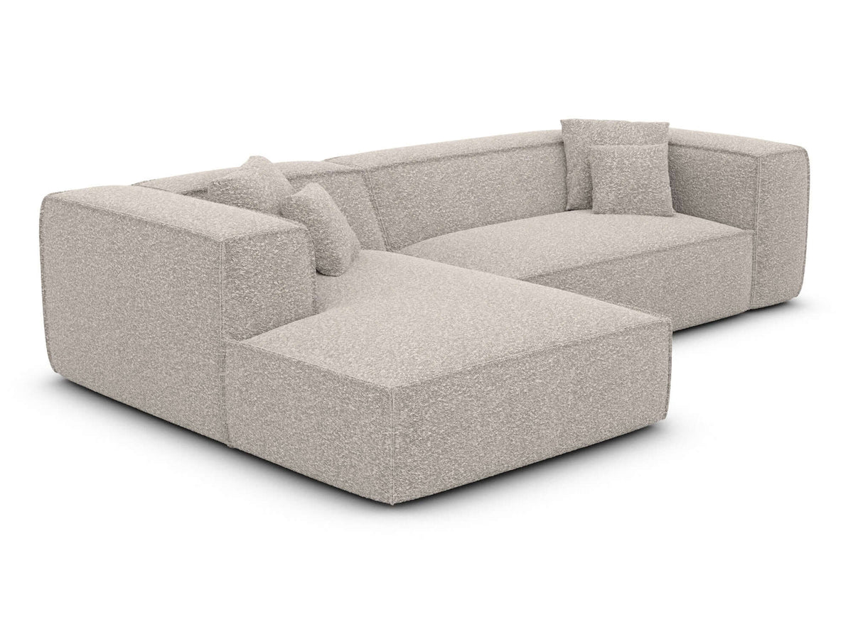 Ecksofa Liranda L-Form aus Stoff
