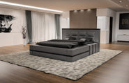 Luxus Boxspringbett Asti mit Beleuchtung