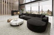 Couch Alegranza L-Form in Stoff