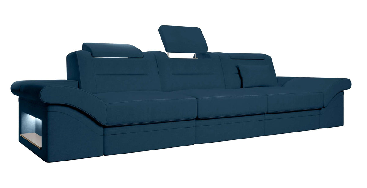 Couch Monza 3 Sitzer Stoffsofa