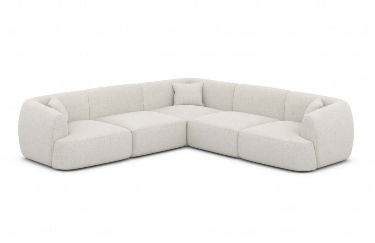 Stoff Ecksofa Tabarca L-Form
