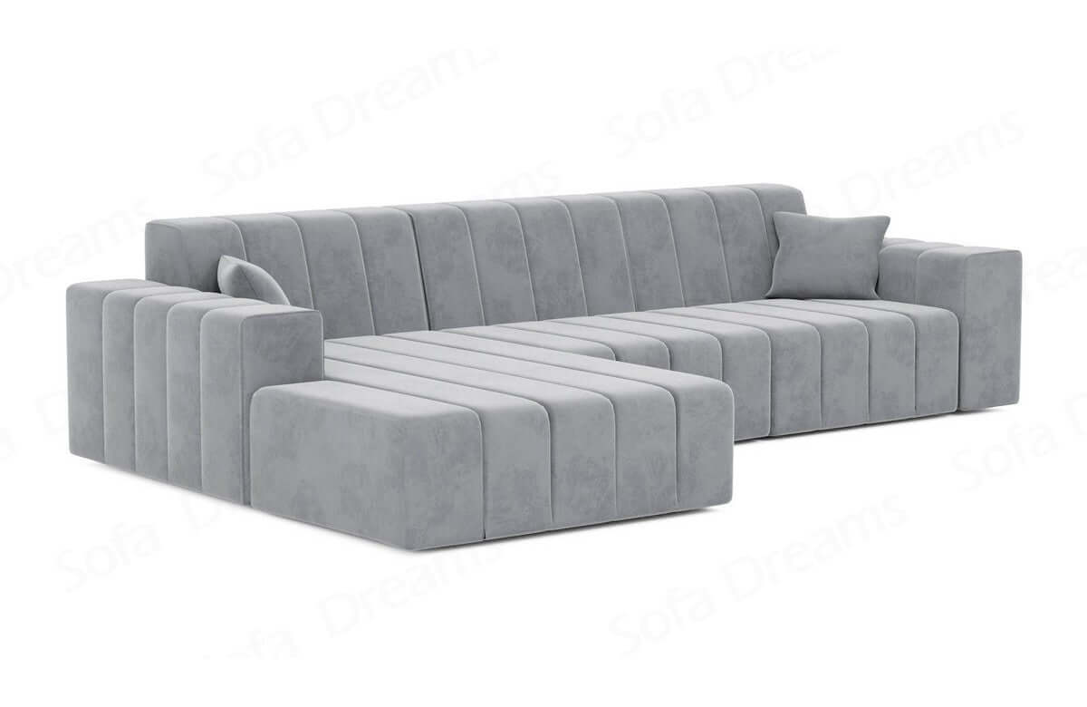 Couch Gran Canaria L-Form in Stoff Kurz