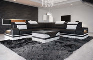 Ecksofa Trivento L-Form aus Leder